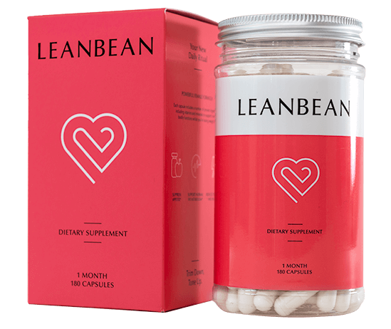 A bottle of Leanbean with the box